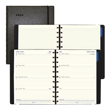 Filofax® Weekly Diary (2022) 10-7/8 x 8-1/2 in. black