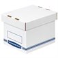 EZ-STOR Storage Box with Removable Lid Small, 6-1 / 2 x 6-1 / 2 x 9"