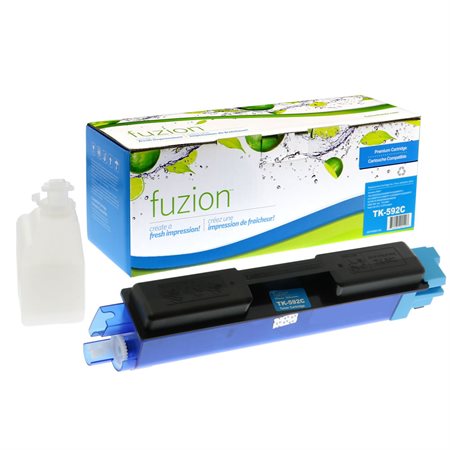 Compatible Toner Cartridge (Alternative to Kyocera TK592) cyan