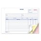 Invoice Book 5-3 / 8 x 8 in. triplicate (English)