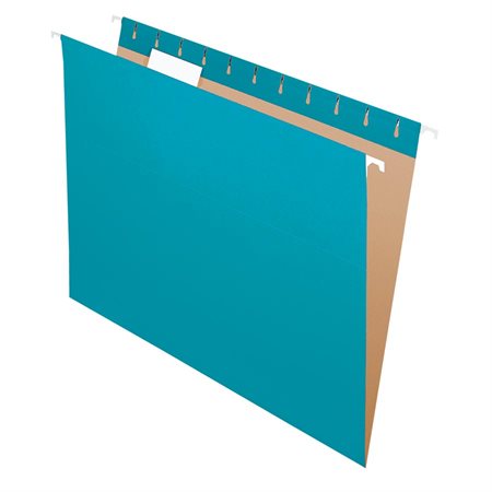 Hanging File Folders Letter size teal