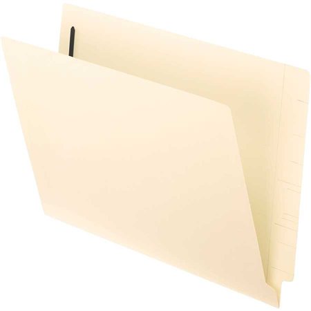 End Tab File Folder with Fastener letter size