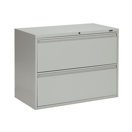 MVL1900 series lateral file 2 drawers – 27.31 in. H grey