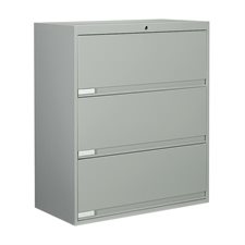 9100 Plus Series End Tab Files 3 shelves – 42”H grey