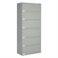 9100 Plus Series End Tab Files 6 shelves – 82-1 / 5”H grey