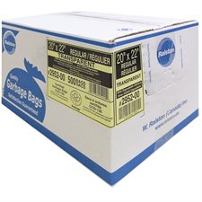 Ralston 2900 Ultra Garbage Bags 20 x 22 in regular, clear (500/box)