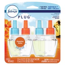 Recharge d'huile parfumée Febreze 2 Recharges aloha hawaïen