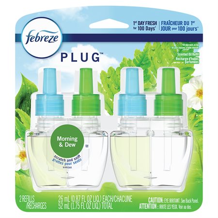 Febreze Scented Oil Refill 2 Refills spring meadows / cleansing rain