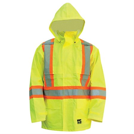 Manteau imperméable Trilobal antidéchirure Vert lime XG