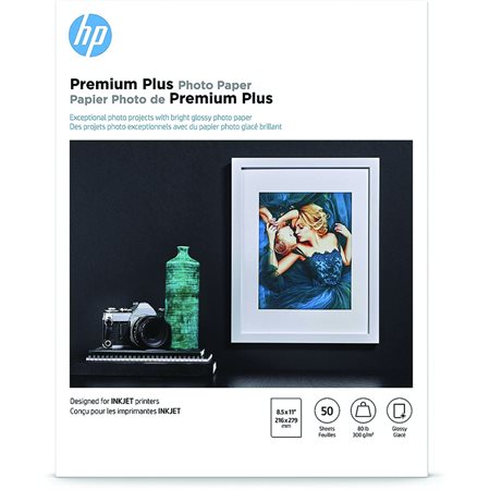 Premium Plus Photo Paper letter pkg 50