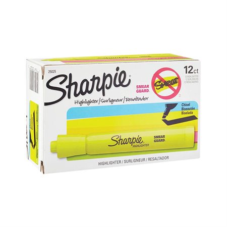 Tank Highlighter Box of 12 yellow