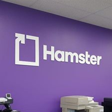 Hamster 3D Sign 46 x 12"