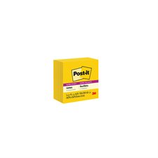 Post-it® Super Sticky Notes electric yellow