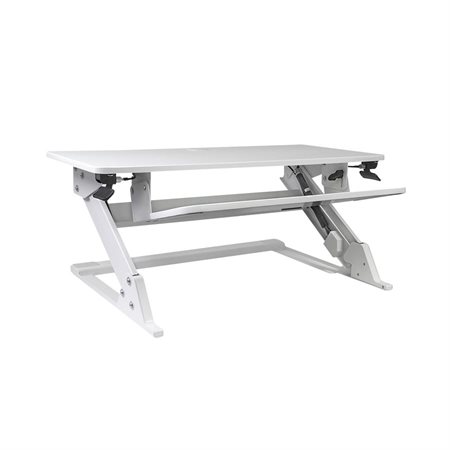 Precision Sit-Stand Desk white