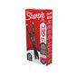 Sharpie S.Gel Retractable Pen 0.7 mm red ink, black