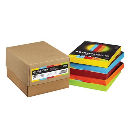 Astrobrights®Coloured Paper box of 1250