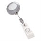 Retractable Badge Holder grey