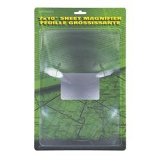 Card Magnifying Glass Sheet magnifier, 7 x 10”.