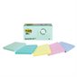 Feuillets originaux Post-it® - Bistro sur la plage 3 x 3 po bloc de 100 feuillets (pqt 12)