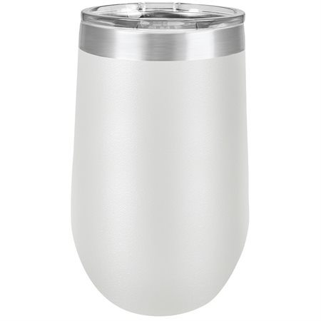 Isotherm Cup 16 oz matte white and silver