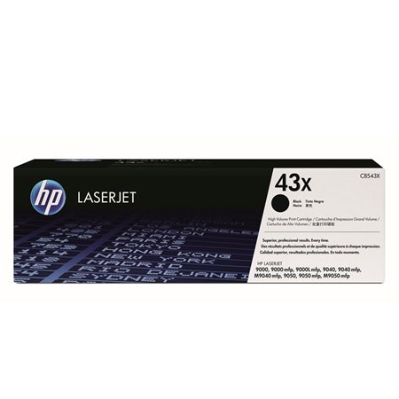 Cartouche de toner à haut rendement HP 43X