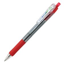 Jimnie Clip Eco Retractable Ballpoint Pens red