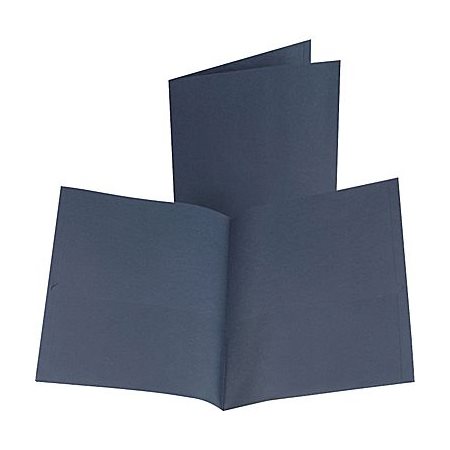 Couverture de présentation bleu foncé