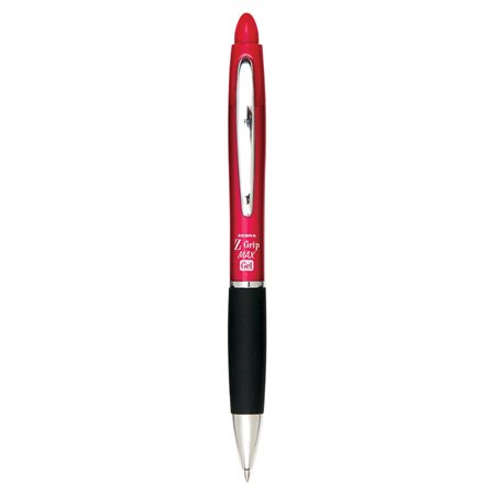 Z-Grip Max Retractable Gel Pen red