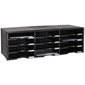 Mailroom Sorter 12 compartments black