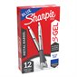 Sharpie S.Gel Premium Pen blue ink black / metal