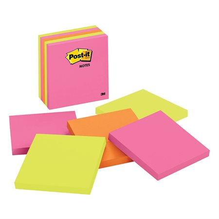 Post-it® Notes – Poptimistic Collection United 4 x 4 in (pkg 5)