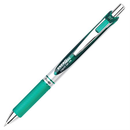 EnerGel® Retractable Rollerball Pens 0.7 mm point green