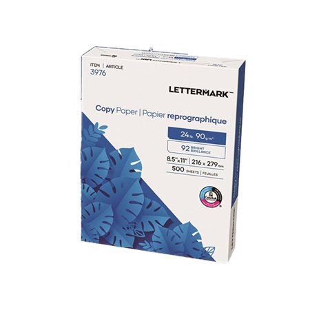 Lettermark® White Copy Paper