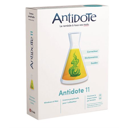 Logiciel Antidote 11 Windows et Mac Licence perpétuelle