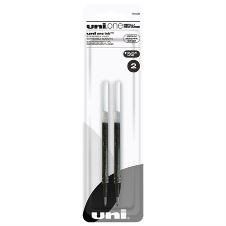 Uni-Ball One Gel Refill Medium point (0.7mm) balck