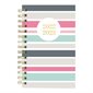 Academic Daily / Monthly 12-month planner (2022-2023) stripes