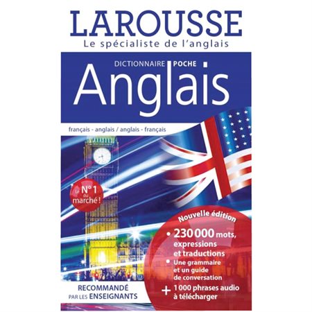 Dictionnaire de poche Larousse anglais-français