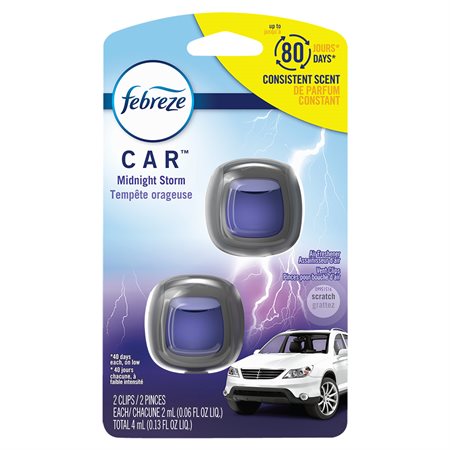 Clips désodorisants pour voiture Febreze® midnight storm