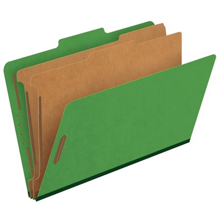 Classification Folders Legal dark green