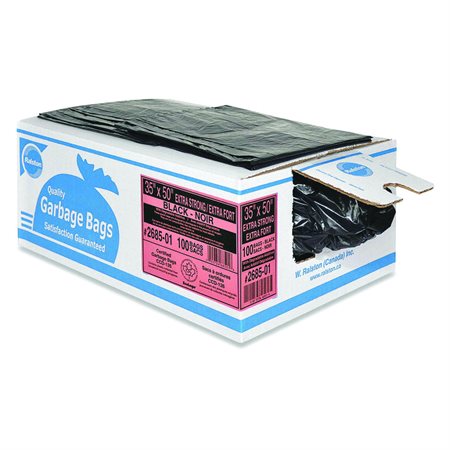 Ralston 2500 Premium Garbage Bags 35 x 50 in (100 / box)