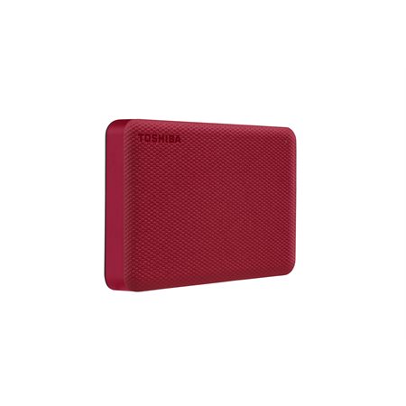 Toshiba Canvio Advance 4TB USB 3.0 External Hard Drive red