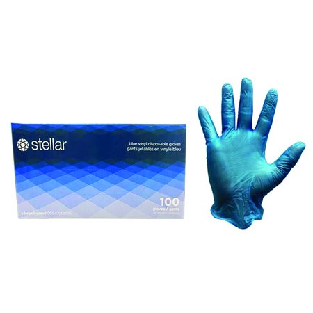 Stellar Vinyl Disposable Gloves medium