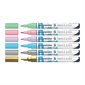 Marqueur acrylique Paint-It 310 or, argent, bleu pastel, violet pastel, rose pastel, vert pastel