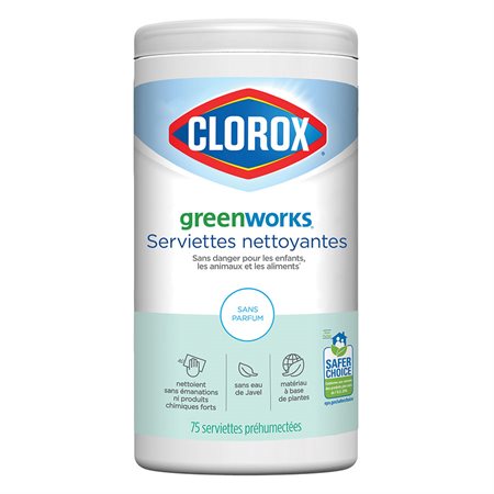 Clorox GreenWorks™ Cleaning Wipes unscented