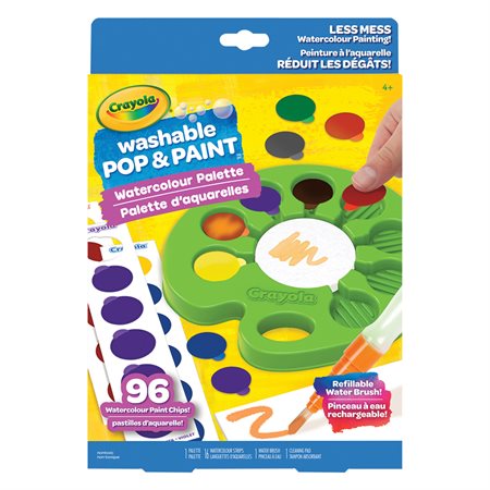 Washable Pop & Paint™ Watercolour Palette