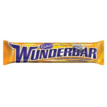 CHOC.BAR CAD. WUNDERBAR 58gr