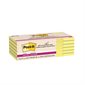 Post-it® Super Sticky Recycled Notes – Canary Yellow 3 x 3 in. Plain. package of 12, 70-sheet pad