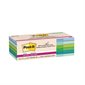 Post-it® Super Sticky Recycled Notes – Oasis Collection 3 x 3 in. Plain. package of 12, 70-sheet pad