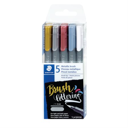 Metallic Bush Lettering Markers