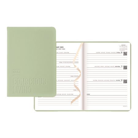 Conscious Weekly / Monthly Planner (2025) sage